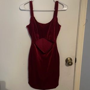 AMAZING Wine dress